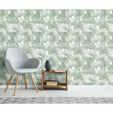Roommates Gingko Leaves Peel And Stick Wallpaper Walmart