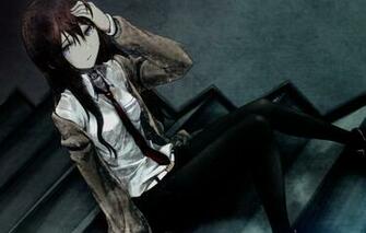 Wallpaper Anime Makise Kurisu The Makis To Kuris Steins Gate