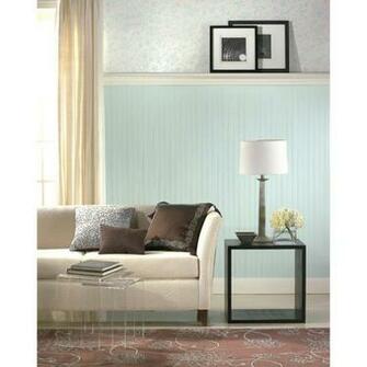Graham Brown Paintable Prepasted Beadboard Stripes Texture Wallpaper