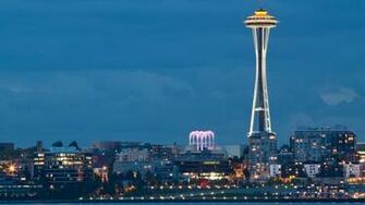 Wallpaper Space Needle In Seattle