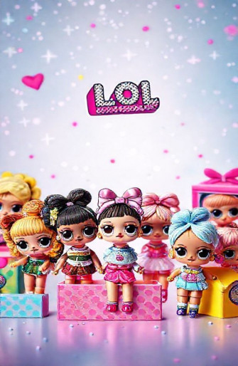 L O Surprise Dolls Wallpaper
