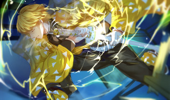 Zenitsu Agatsuma Rare Gallery HD Wallpaper