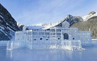 Ice Castle Landscapes White Castles Wallpaper