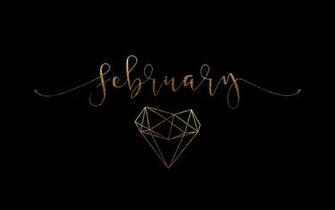 February Desktop Calendar Wallpaper Paper Leaf