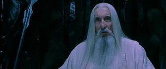 Saruman The White Christopher Lee Wallpaper