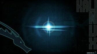 Kali Linux Backtrack Blue Tech Wallpaper By Zeroxproject