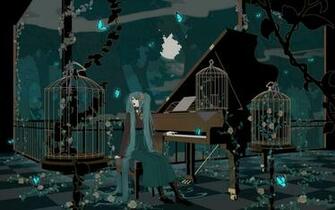 With Bird Cage Wallpaper Piano HD