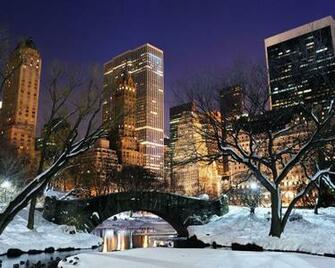 Nyc At Night Central Park Winter Computer