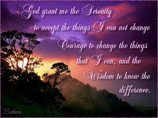 Wallpaper The Serenity Prayer
