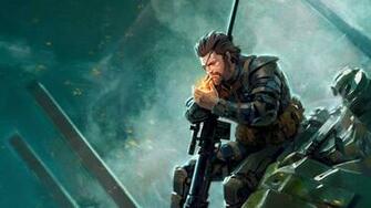 Full HD Wallpaper Metal Gear Solid Snake Smoke Sniper