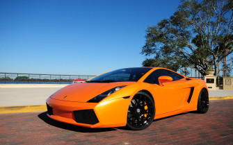 Lamborghini Gallardo Orange Wallpaper