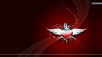 Cool Red Background Wallpaper