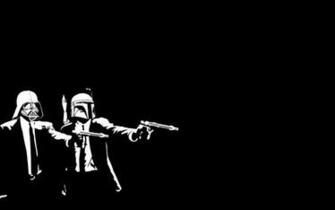 Star Wars Pulp Fiction Crossover Wallpaper