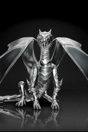 Metal Dragon Wallpaper iPhone