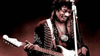 Jimi Hendrix Hard Rock Classic Blues Guitar Wallpaper Background