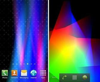 Color Beams From Apple Logo Wallpaper Corners