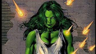 She Hulk Computer Wallpaper Desktop Background