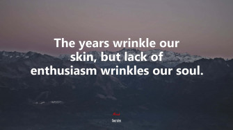 Inspirational Quote Mountain Backdrop Wallpaper