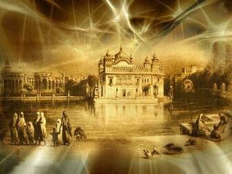 Old Golden Temple Wallpaper