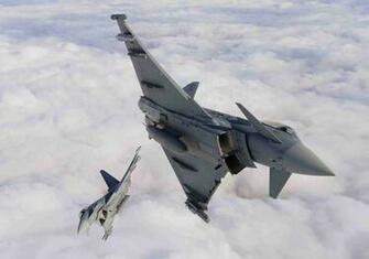 Eurofighter Typhoon HD Wallpaper Background Image