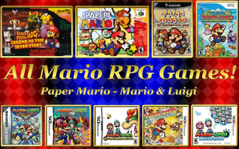 All Mario Rpg Games Wallpaper By Baruch97