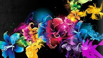 Flower High Resolution HD Wallpaper Vector