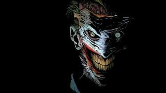 Joker Scars Dc Comics Mask HD Wallpaper