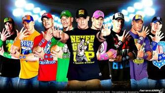 Wwe John Cena Multi Color Wallpaper Widescreen V3 By Timetravel6000v2