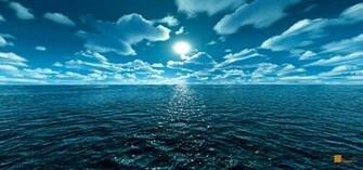 Seascape Wallpaper Gold Sea Art Digital Valery