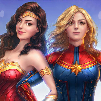Ready To Take Off With Captain Marvel Wallpaper