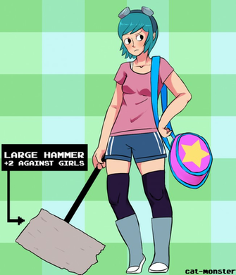 Ramona Flowers Wallpaper HD Base