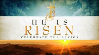 Happy Easter Jesus Resurrection Risen HD Wallpaper Background