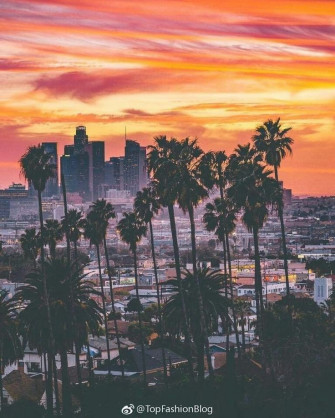 Sunset Los Angeles Wallpaper California Travel