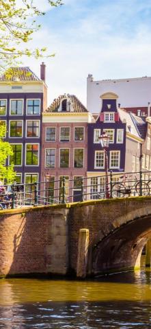 iPhone Wallpaper Amsterdam Netherlands Bridge River