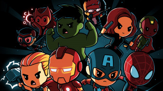 Avengers Infinity War Little Superheroes HD 4k Wallpaper