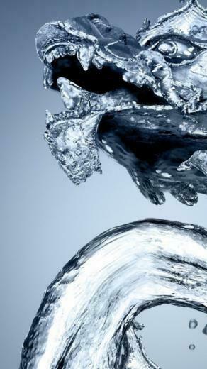Ice Dragon Wallpaper iPhone