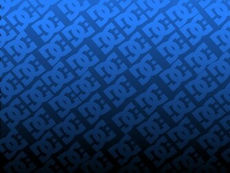Dc Shoes Logo Blue Wallpaper