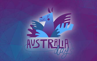 Artistic Australia Day Wallpaper HD Background Image