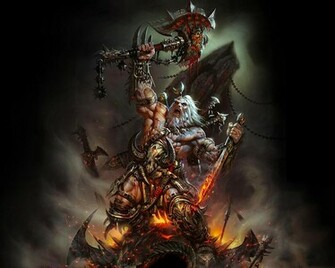 Wallpaper Diablo Character