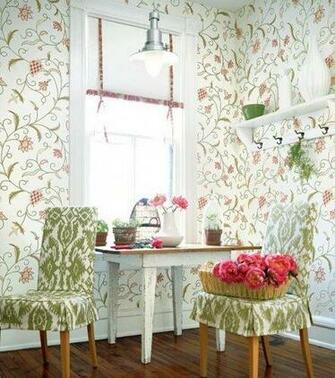 Crewel Wallpaper Alexander Interiors Designer Fabric And