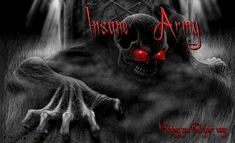 Computer Wallpaper For Insane Army Red Skull