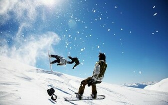 Computer Snowboarding HD Wallpaper Desktop Background