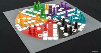 The Board Game Of Ludo Wallpaper