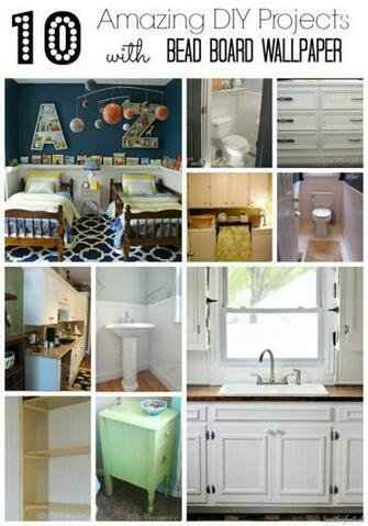 Of A Ton Great Bead Board Wallpaper Projects From Around Land