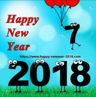 Happy New Year Cartoon Image Wallpaper