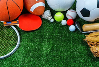 Amazon Laeacco Sports Equipment Green Grass Top