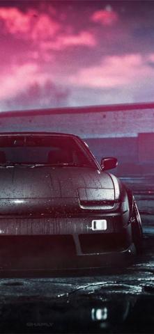 Honda Nsx Night Ride Nfs 4k iPhone Wallpaper