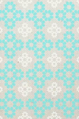 Background Wallpaper Pattern Linen Flower Aqua Gray Pink