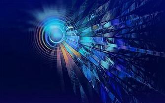 Blue Circle Abstract Wallpaper For Desktop And Mobile In High