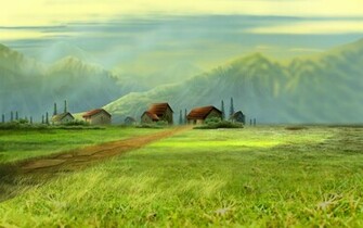 Dream Village Wallpaper HD